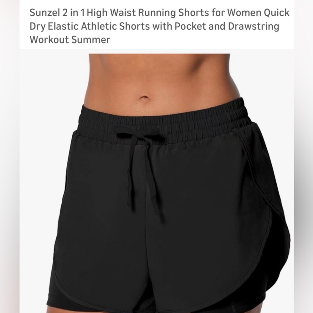 Grey Athletic Shorts with Drawstring